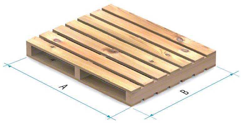 Dřevěná paleta typu 4