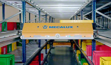 Systém Shuttle (Kyvadlový systém pro kontejnery, kartony a podnosy)