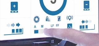 Kyvadlové regály mají dva provozní režimy: automatický a ruční.