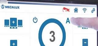 Selektor palet umožňuje uživateli výběr typu palety, s nímž se bude manipulovat