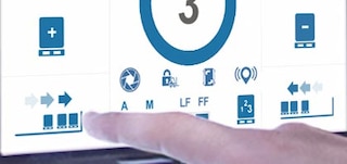 Funkce úspory místa seskupuje palety na začátku nebo na konci zálivu