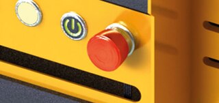 Nouzový vypínač kyvadlové jednotky