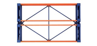 Výztuhy zvyšují podélnou tuhost mobilních základen regálů Movirack